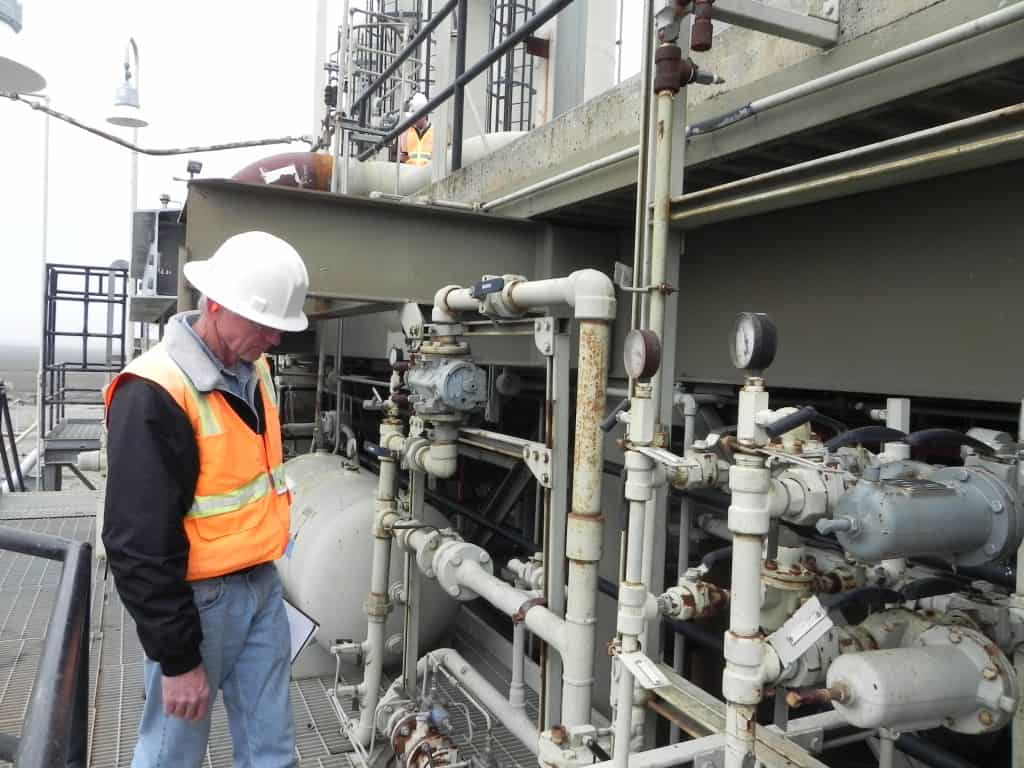 Gas compressor station and transmission facility upgrades